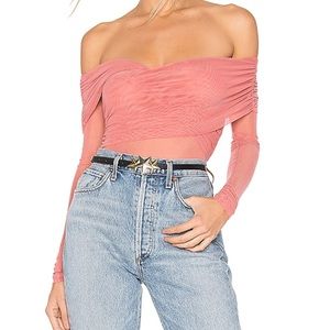 NBD: Naven Milly Pink Bodysuit (S)